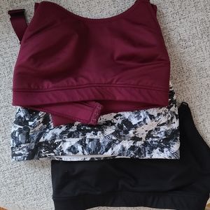 3 nursing racerback sports bras